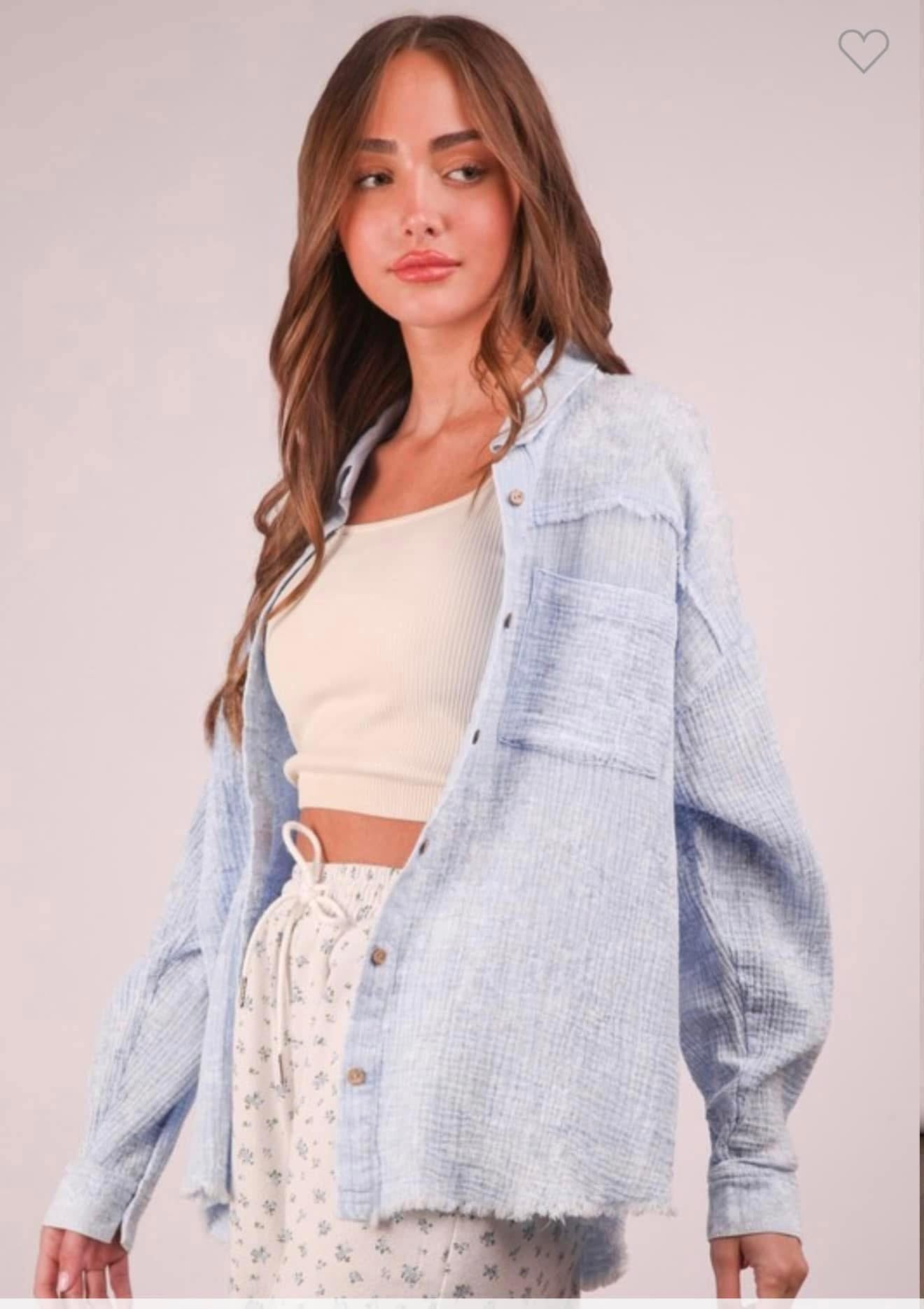 Beachy long sleeve